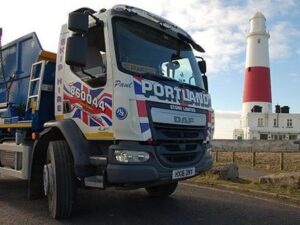 Portland Stone adds DAF10 to Fleet - Order Skips Online Dorset
